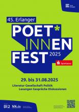 Plakat Poet*innenfest 2025